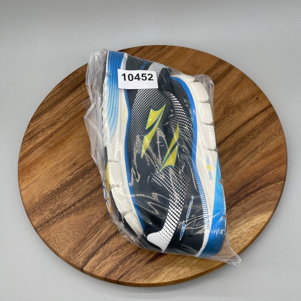 Altra Torin 2.5 Shoes Mens Size 8.5 Black White Blue Running Comfort Walking Gym - Picture 9 of 9